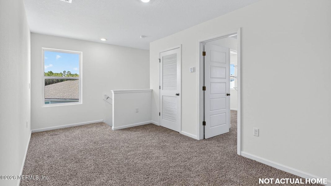 Spacious, unfurnished interior of a new home in The Arbors, Jacksonville (Image 20).
