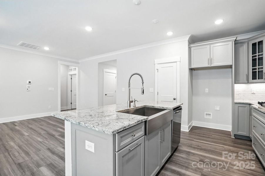 Furnished interior view inside a new home in Villas at Prestwick, Mooresville (Image 4).