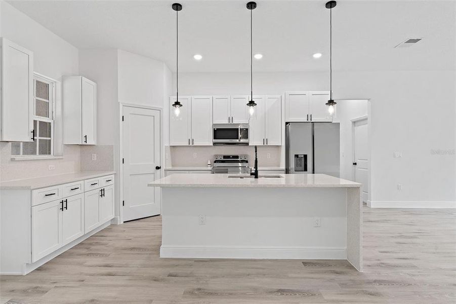 Furnished interior view inside a new home in , Ocala (Image 5).