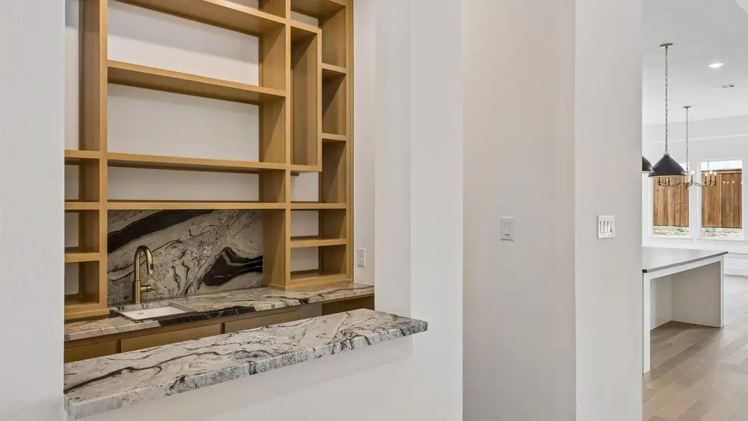Representative furnished interior of a home built from the Colton by Southgate Homes in The Reserve at Watters, Allen (Image 4).