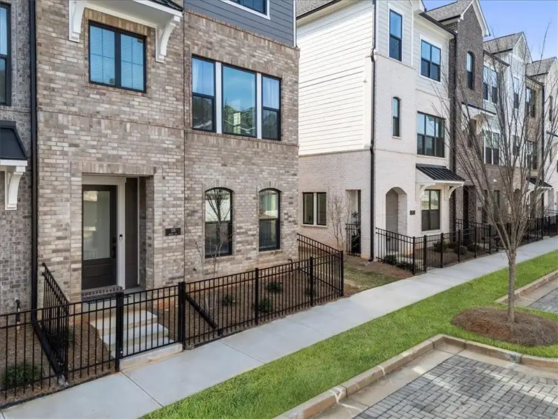 Exterior details and patio area of a home in , Alpharetta (Image 3). Exterior details and patio area of a home in , Alpharetta (Image 3).