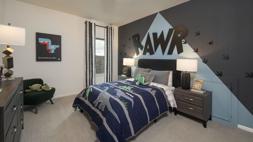 Furnished interior view inside a new home in Veranda, San Antonio (Image 11).