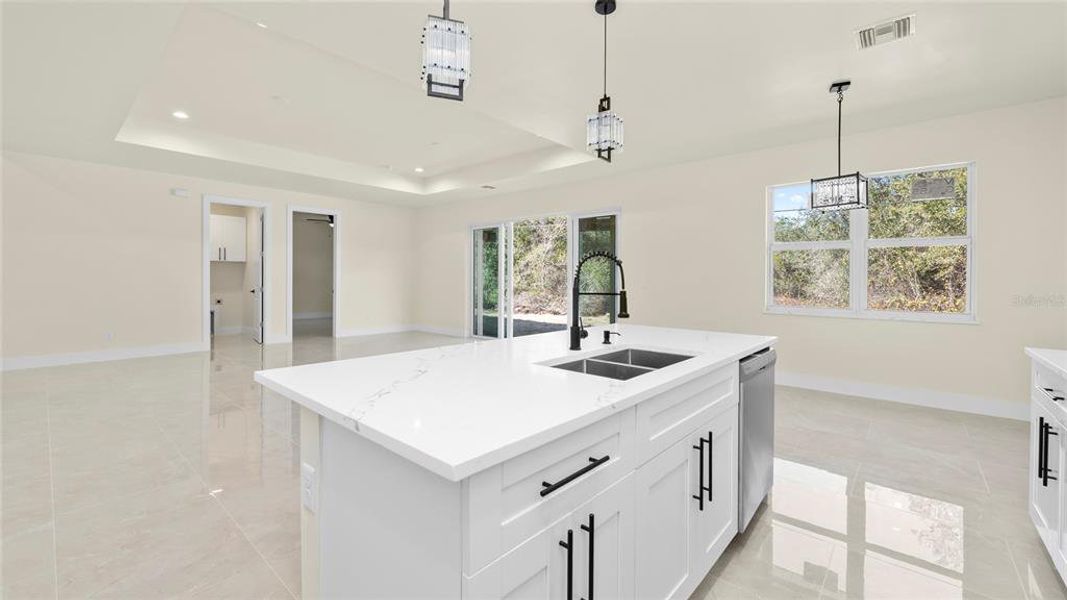 Furnished interior view inside a new home in , Punta Gorda (Image 14).