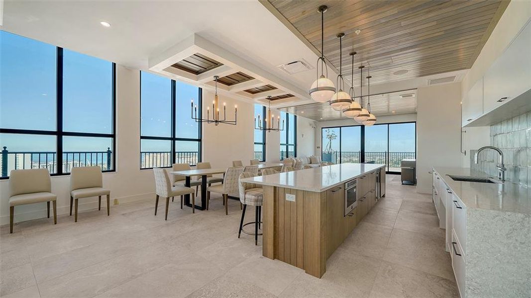 Furnished interior view inside a new home in , Sarasota (Image 14).