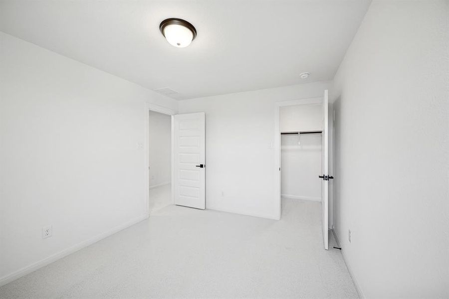 Spacious, unfurnished interior of a new home in Karis - Village Series, Crowley (Image 25). Spacious, unfurnished interior of a new home in Karis - Village Series, Crowley (Image 25).