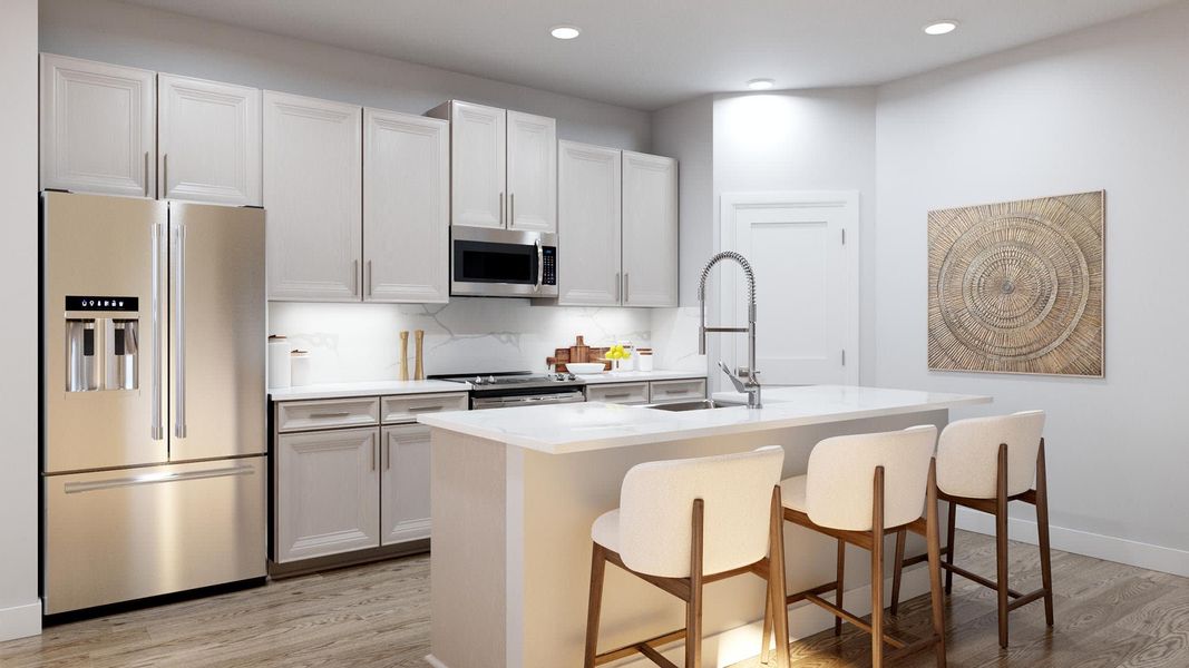Kitchen - Wellington at Brack Ranch in St. Cloud, FL by Landsea Homes