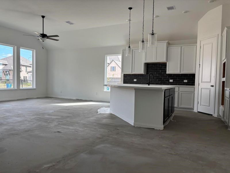 In-progress construction of a new home in Bridgeland 55', Cypress, TX (Image 7). In-progress construction of a new home in Bridgeland 55', Cypress, TX (Image 7).