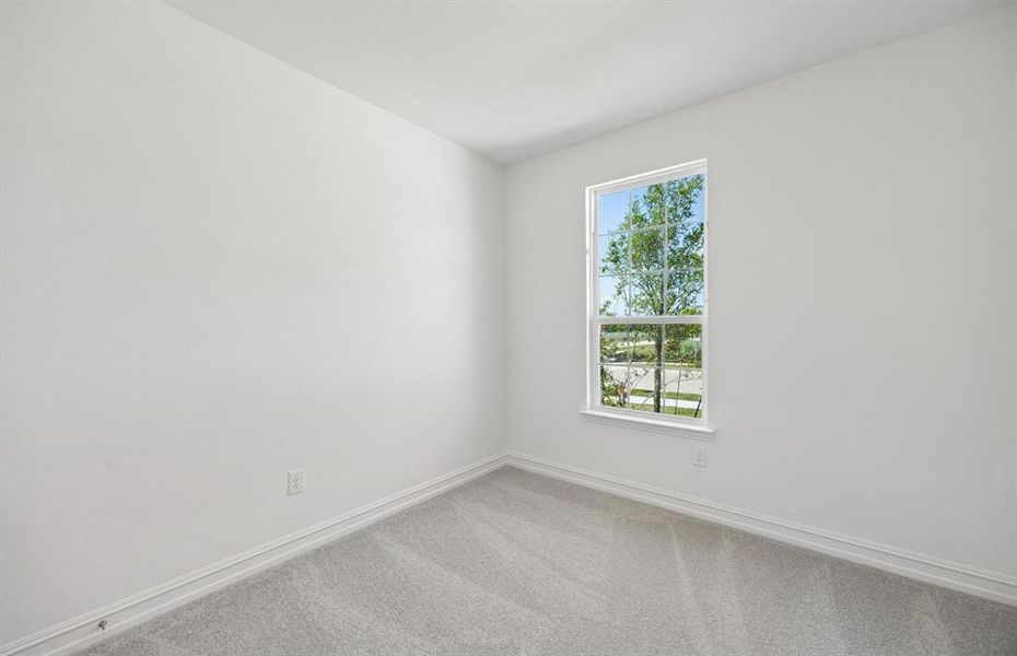 Secondary bedroom on first level