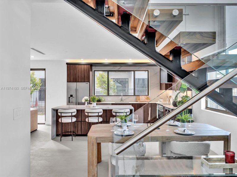 Furnished interior view inside a new home in , Dania Beach (Image 66).