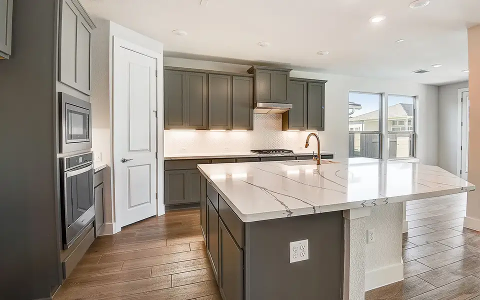 Furnished interior view inside a new home in Traditional Homes at Easton Park, Austin (Image 2). Furnished interior view inside a new home in Traditional Homes at Easton Park, Austin (Image 2).