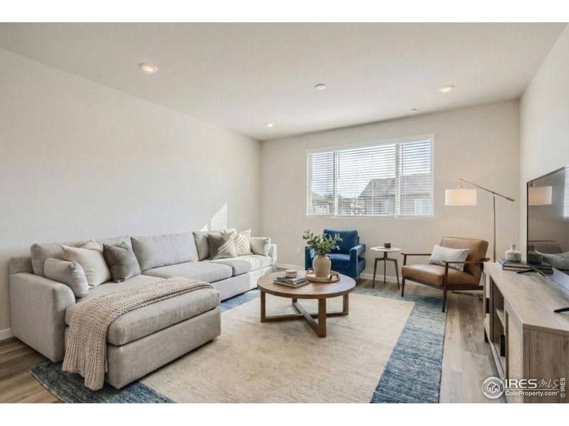 Furnished interior view inside a new home in Waterfield, Fort Collins (Image 12).