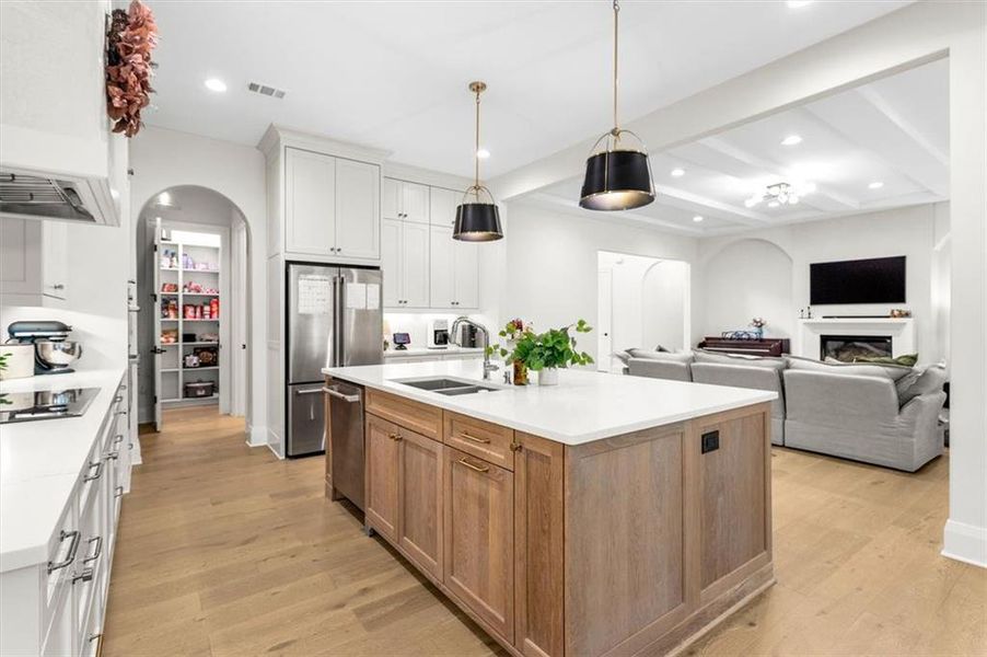 Furnished interior view inside a new home in , Hoschton (Image 18). Furnished interior view inside a new home in , Hoschton (Image 18).