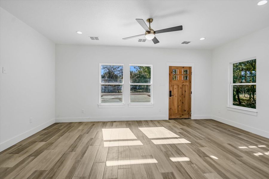 Spacious, unfurnished interior of a new home in , Wimberley (Image 13). Spacious, unfurnished interior of a new home in , Wimberley (Image 13).