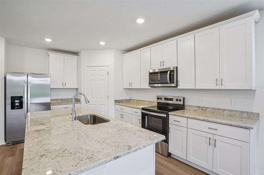 Furnished interior view inside a new home in The Meadow at Crossprairie, St. Cloud (Image 9).