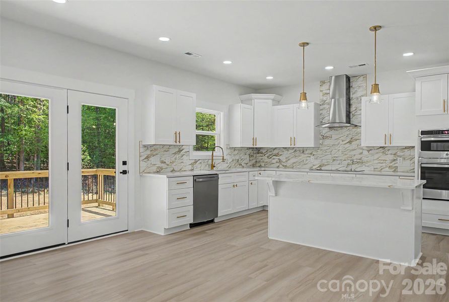 Furnished interior view inside a new home in , Mint Hill (Image 12).