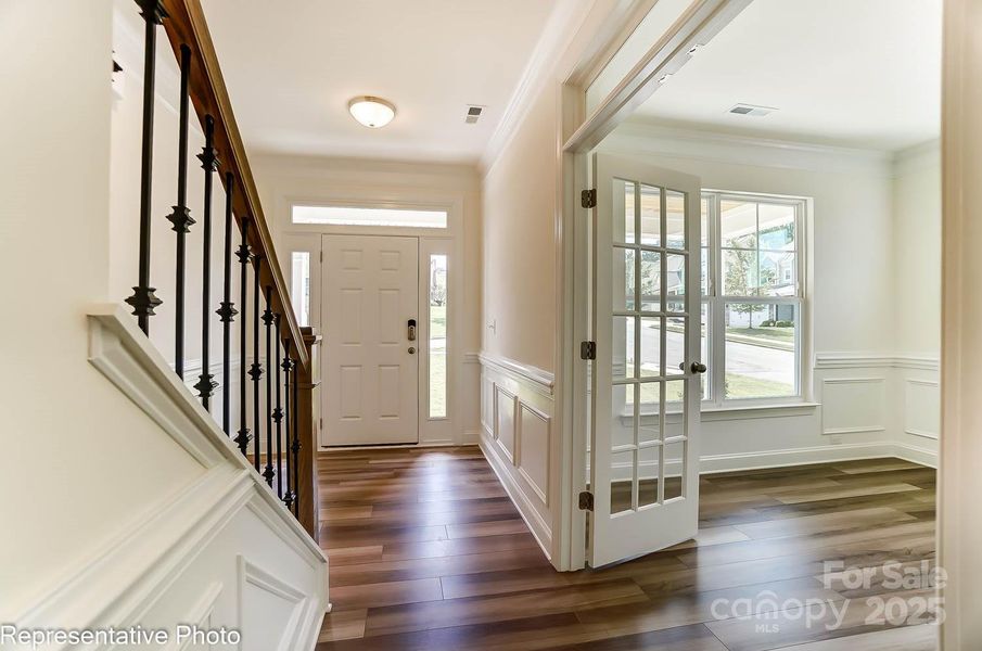 Spacious, unfurnished interior of a new home in Ashton Park, Monroe (Image 33).