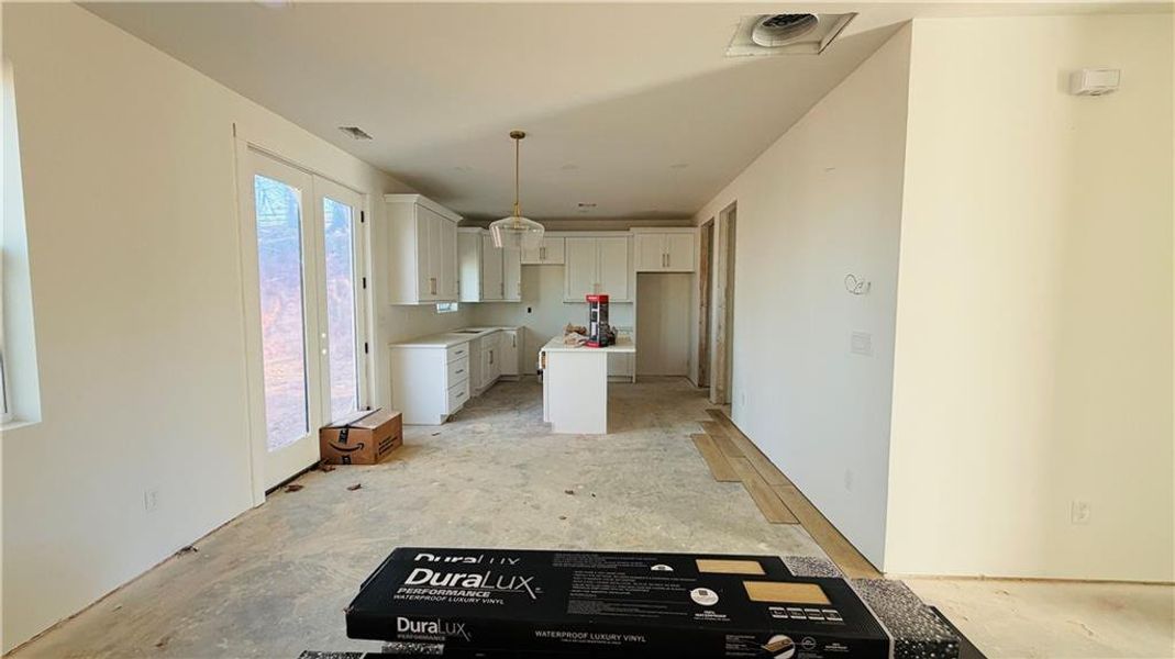 In-progress construction of a new home in , Hiram, GA (Image 17).