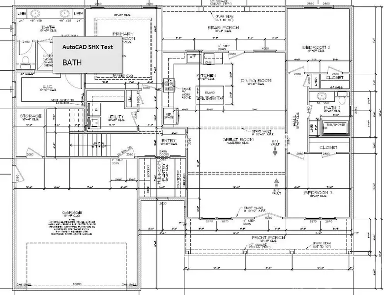 2D floor plan layout of this home in , Mooresville, NC (Image 4).