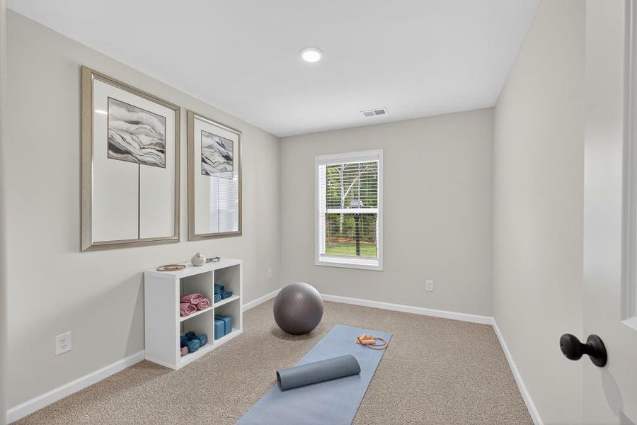 Furnished interior view inside a new home in Medlock Park, Austell (Image 29).
