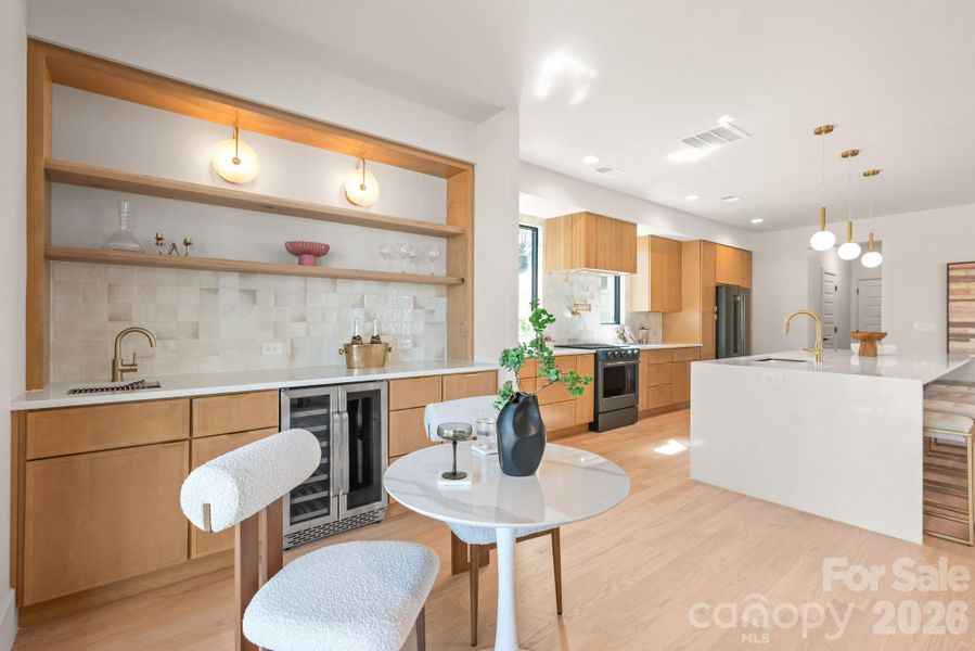 Furnished interior view inside a new home in , Charlotte (Image 14).