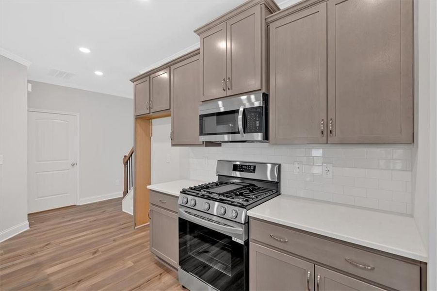 Furnished interior view inside a new home in Stratford at NatureWalk, Dallas (Image 18).