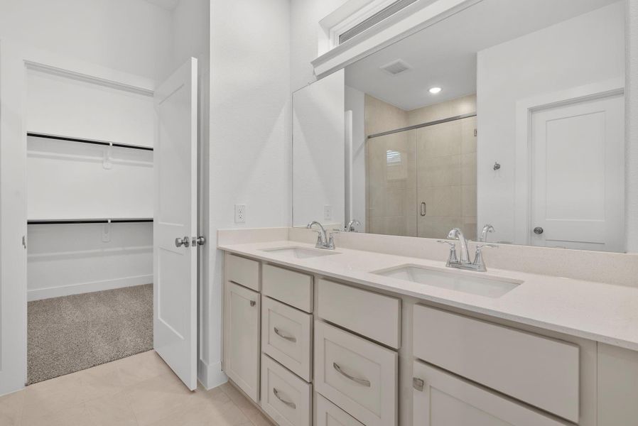 Furnished interior view inside a new home in Balmoral, Humble (Image 6).