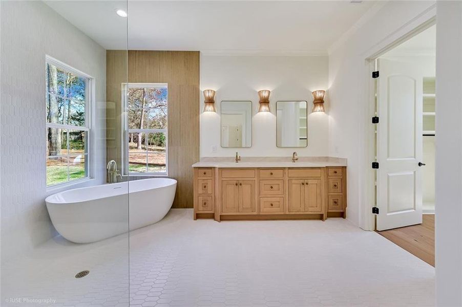 Furnished interior view inside a new home in , Jefferson (Image 11).