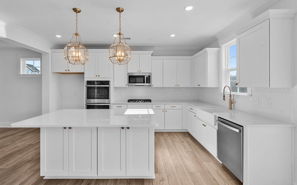 Furnished interior view inside a new home in Hanes Lake, Winston-Salem (Image 8).