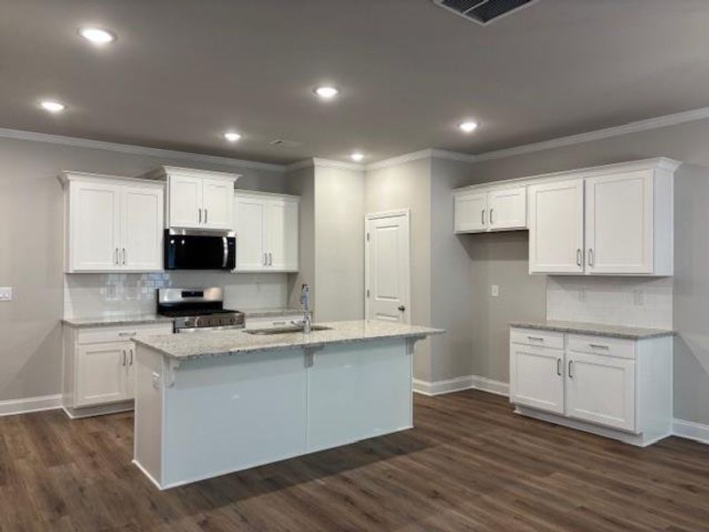 Furnished interior view inside a new home in Riversong, Duluth (Image 11).