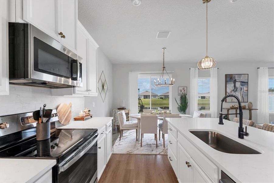 Furnished interior view inside a new home in , Parrish (Image 26).