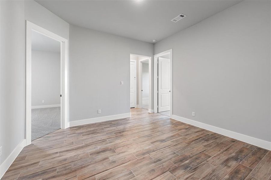 Spacious, unfurnished interior of a new home in Rocky Top, Krum (Image 34). Spacious, unfurnished interior of a new home in Rocky Top, Krum (Image 34).