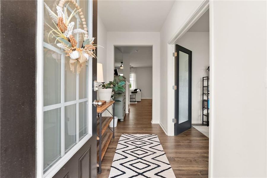 Furnished interior view inside a new home in , Dawsonville (Image 33).