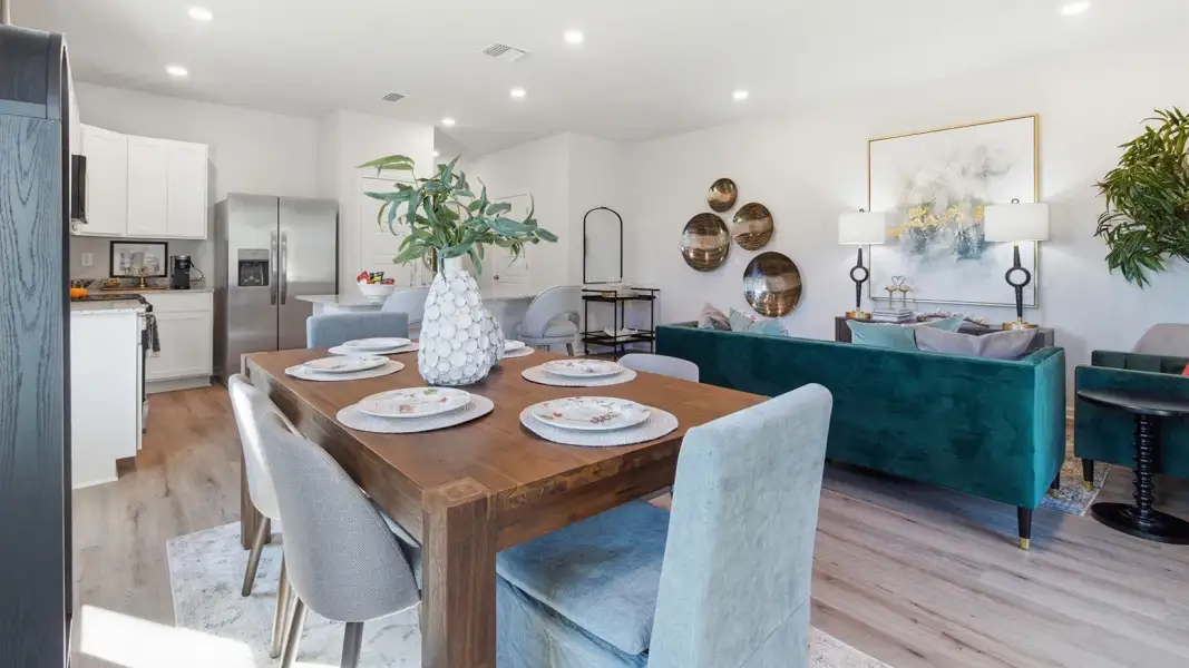 Furnished interior view inside a new home in Abilene Acres, Tallahassee (Image 10).