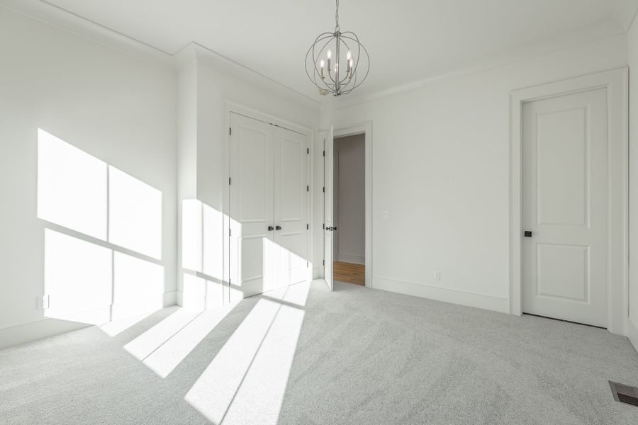 Spacious, unfurnished interior of a new home in River Gorge Ranch, Guild (Image 82).