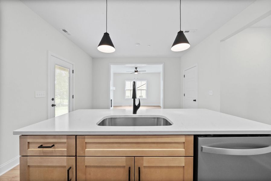 Close-up of interior finishes inside a home in New Hope Estates, Clarksville (Image 11).