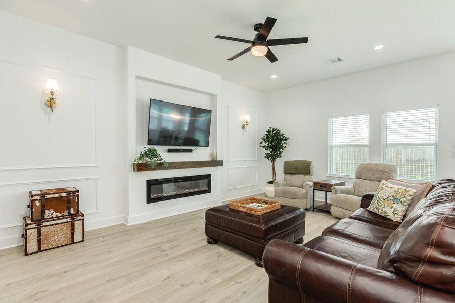 Furnished interior view inside a new home in , West Columbia (Image 28).