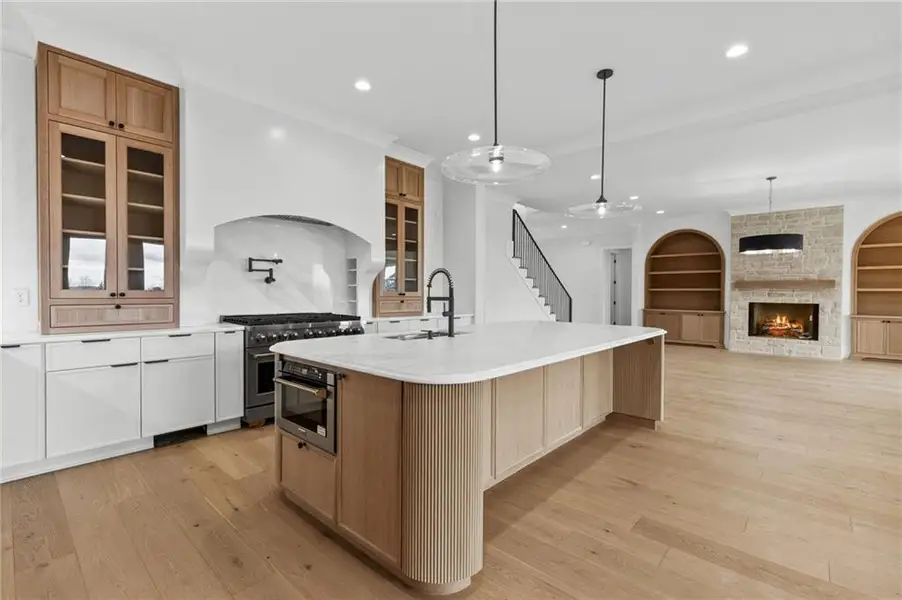 Furnished interior view inside a new home in , Buford (Image 6).