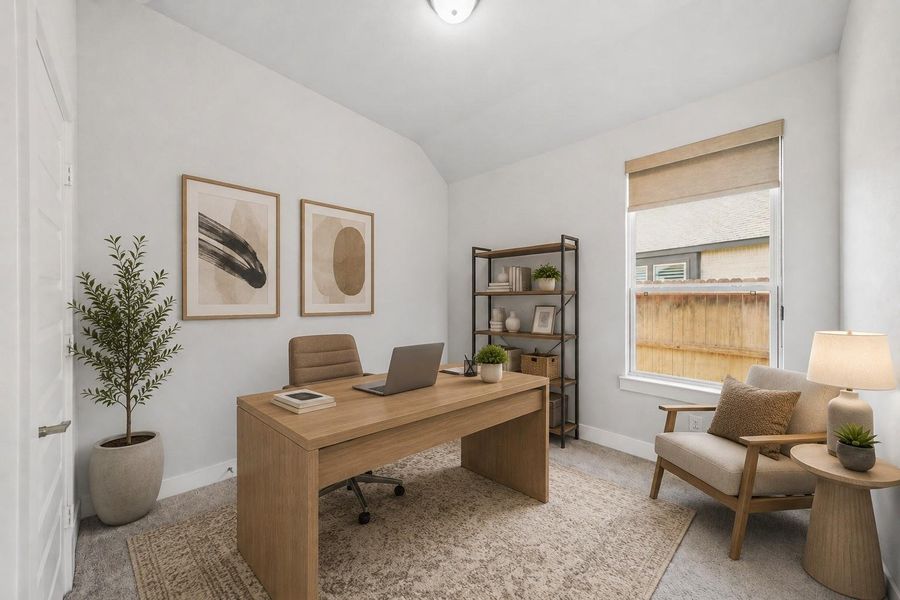 Versatile secondary bedroom ideal for guests, family, or a home office. *Photo is virtually staged* Versatile secondary bedroom ideal for guests, family, or a home office. *Photo is virtually staged*