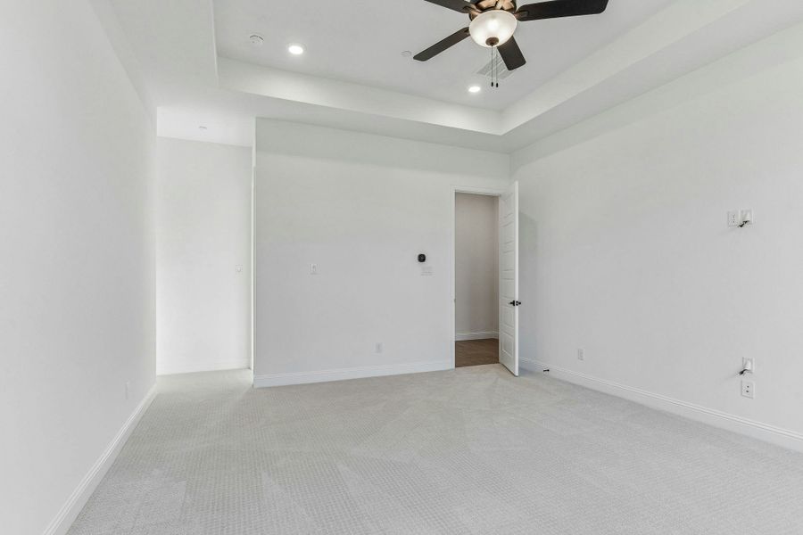 Representative unfurnished interior of a home built from the Hancock by Kindred Homes in Oak Creek Ranch, Waxahachie (Image 34).