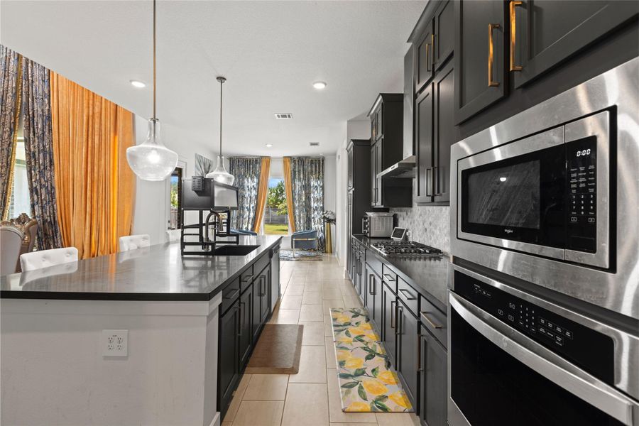 Furnished interior view inside a new home in , Conroe (Image 6). Furnished interior view inside a new home in , Conroe (Image 6).