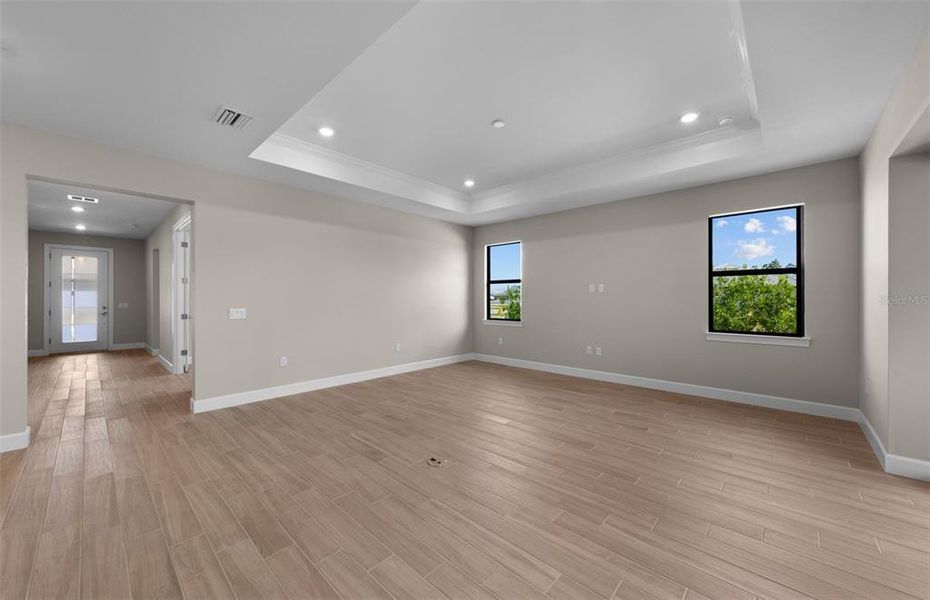 Spacious, unfurnished interior of a new home in Arbor Oaks, North Port (Image 24).