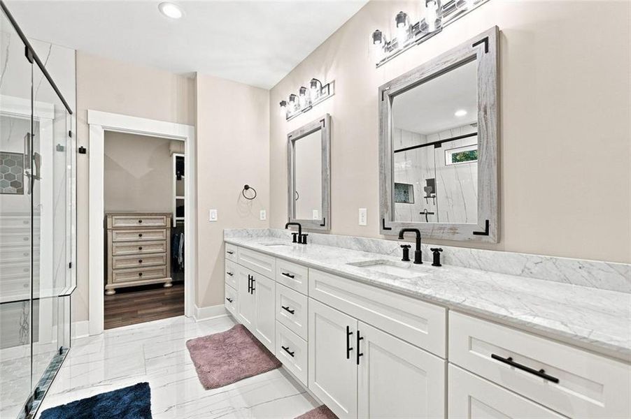 Furnished interior view inside a new home in , Canton (Image 51).