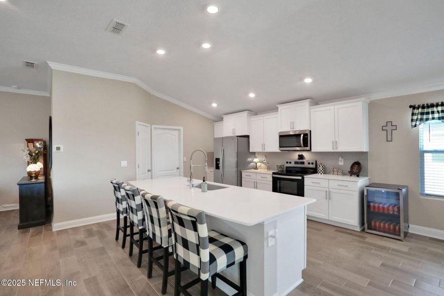 Furnished interior view inside a new home in Cross Creek, Green Cove Springs (Image 41).