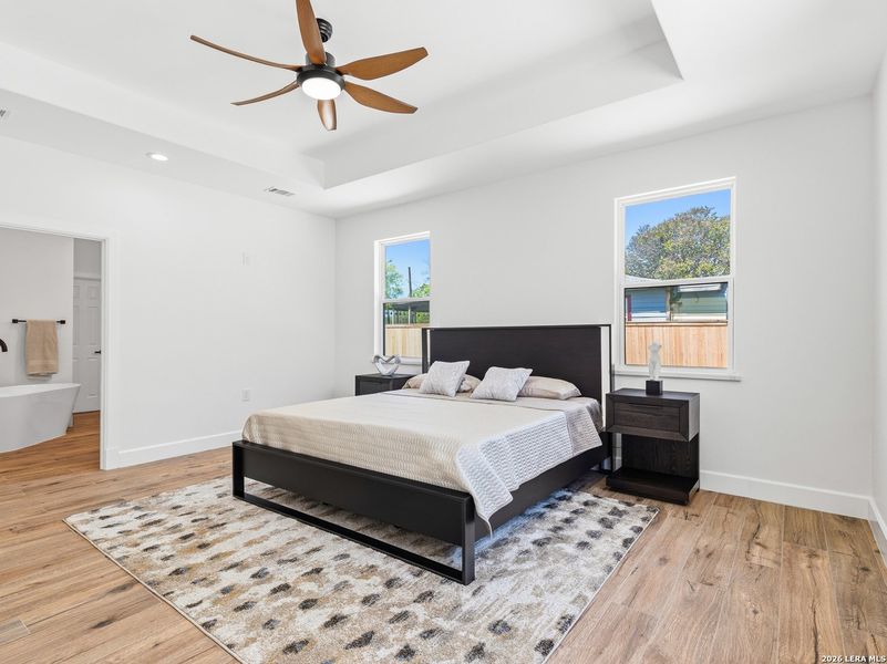 Furnished interior view inside a new home in , Terrell Hills (Image 13).