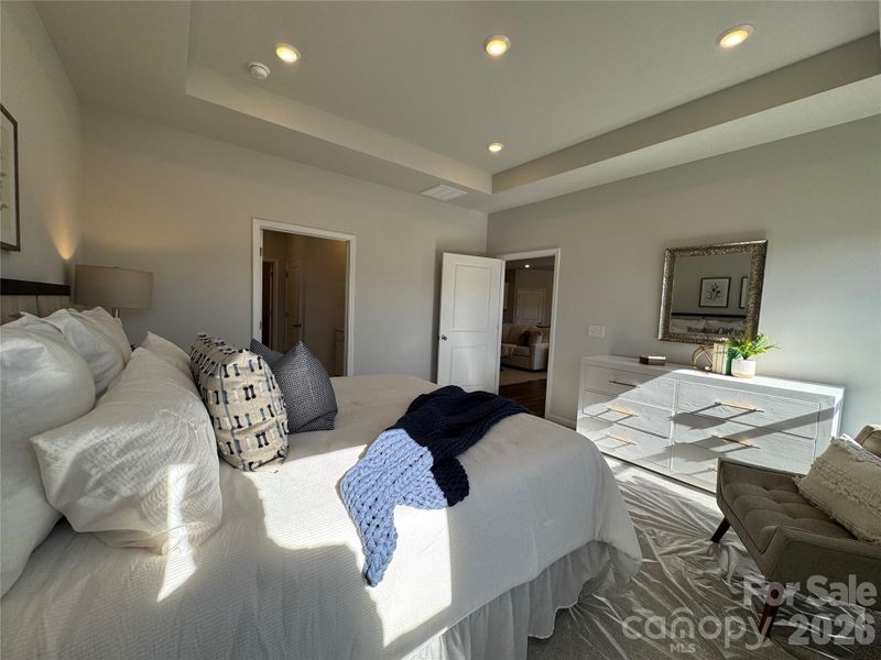 Furnished interior view inside a new home in McFarland Estates, York (Image 7).
