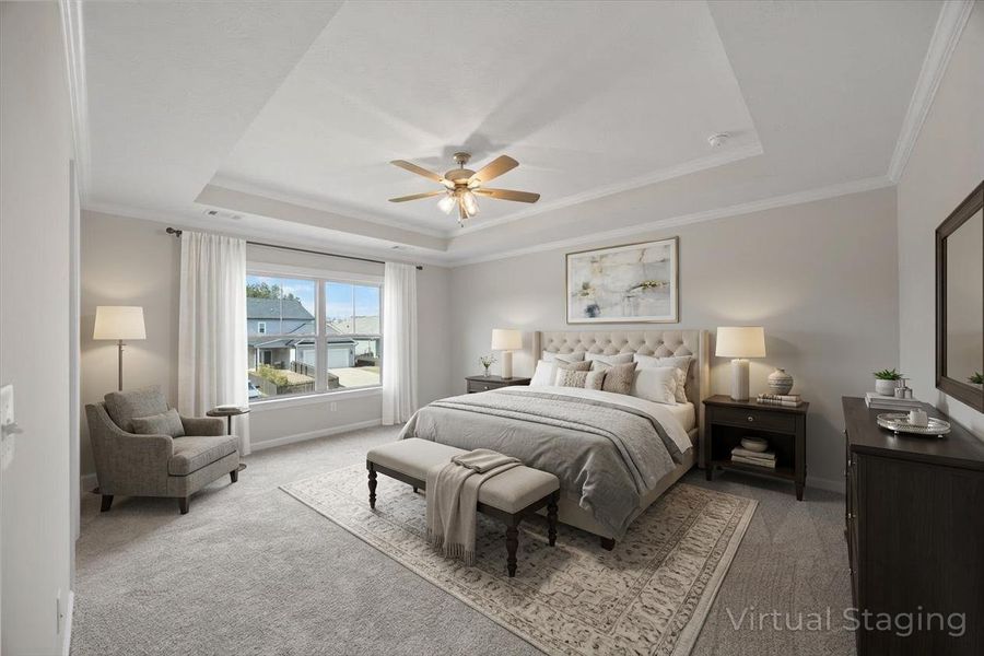 Furnished interior view inside a new home in Tillery Park, Grovetown (Image 12).