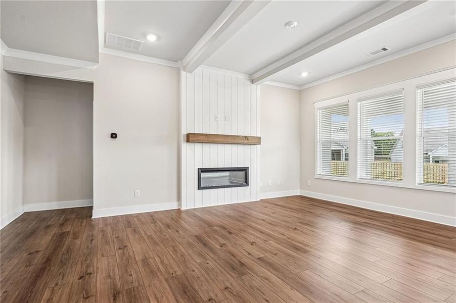 Spacious, unfurnished interior of a new home in Fowler Farms, Auburn (Image 22). Spacious, unfurnished interior of a new home in Fowler Farms, Auburn (Image 22).