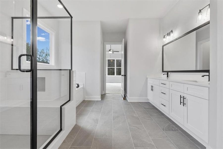 Furnished interior view inside a new home in , Rome (Image 13).