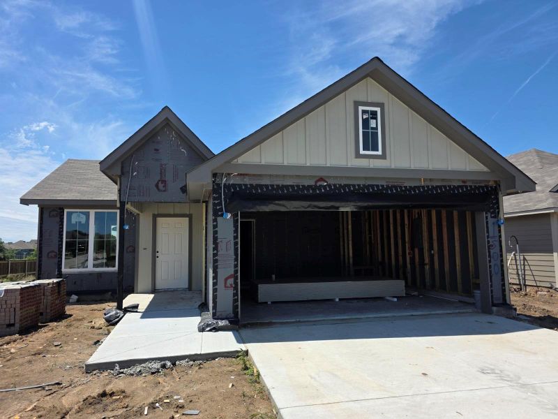 In-progress construction of a new home in Vintage Farms, Brenham, TX (Image 11).