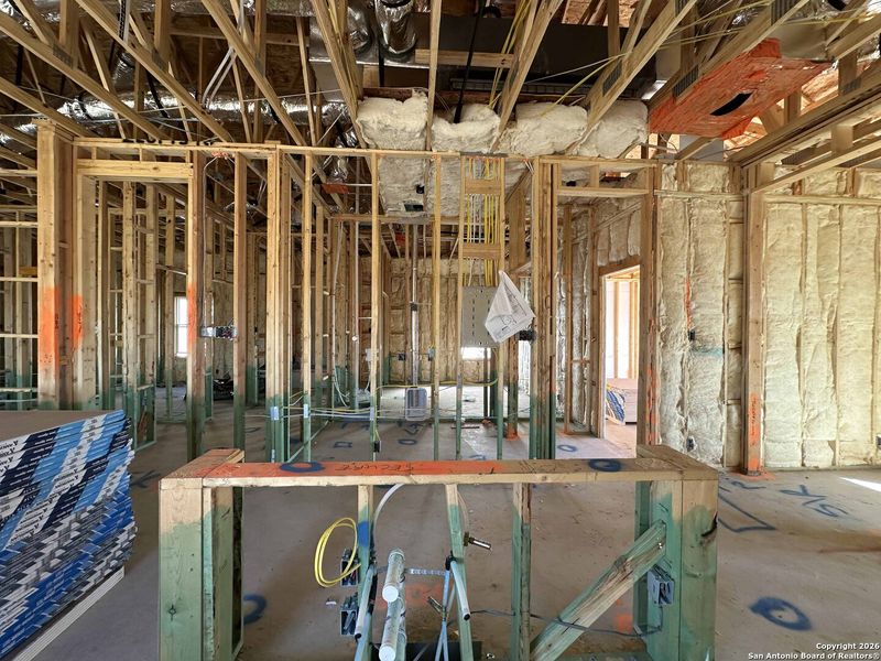 In-progress construction of a new home in Arcadia Ridge, San Antonio, TX (Image 8).